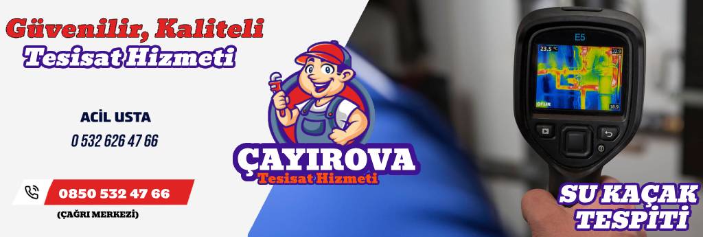 Çayırova Su Kaçağı Tespiti